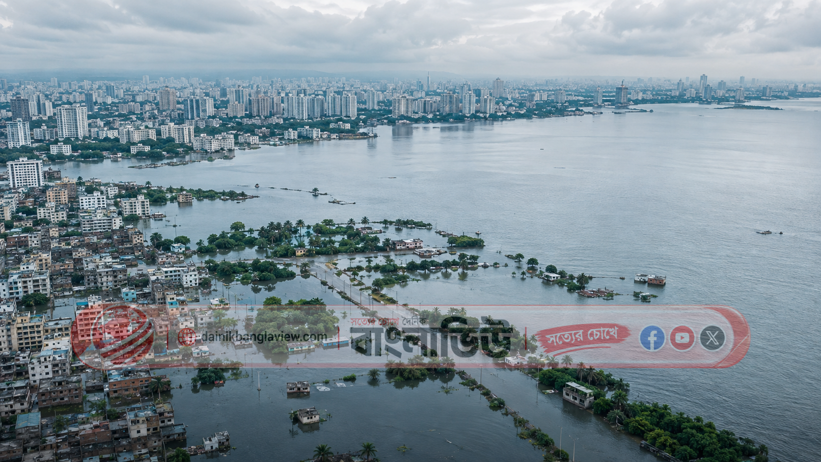 সমুদ্রপৃষ্ঠের উচ্চতা বৃদ্ধিতে বসত হারানোর ঝুঁকিতে দক্ষিণ এশিয়ার কোটি মানুষ
